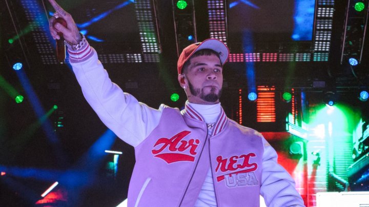 Anuel AA, cantante puertorriqueño.