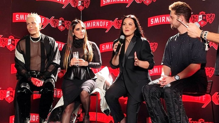 RBD en rueda de prensa