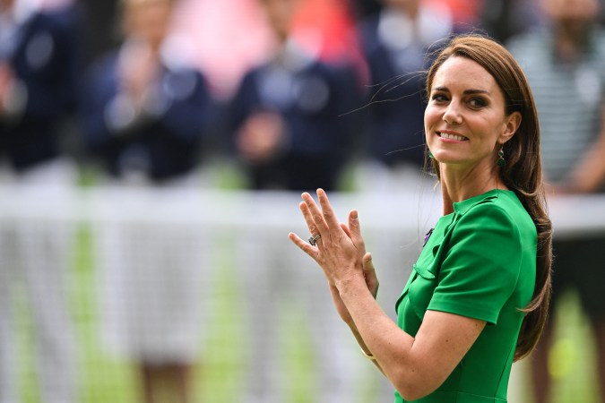 Kate entregó el trofeo en Wimbledon