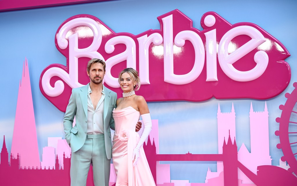 Barbie premiere in London.