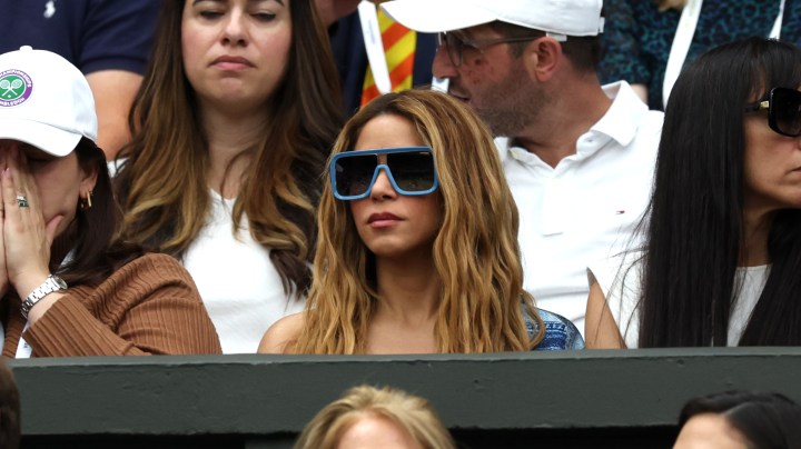 Shakira deslumbrante en el Wimbledon 2023