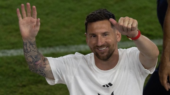 Lionel Messi, jugador argentino de fútbol.