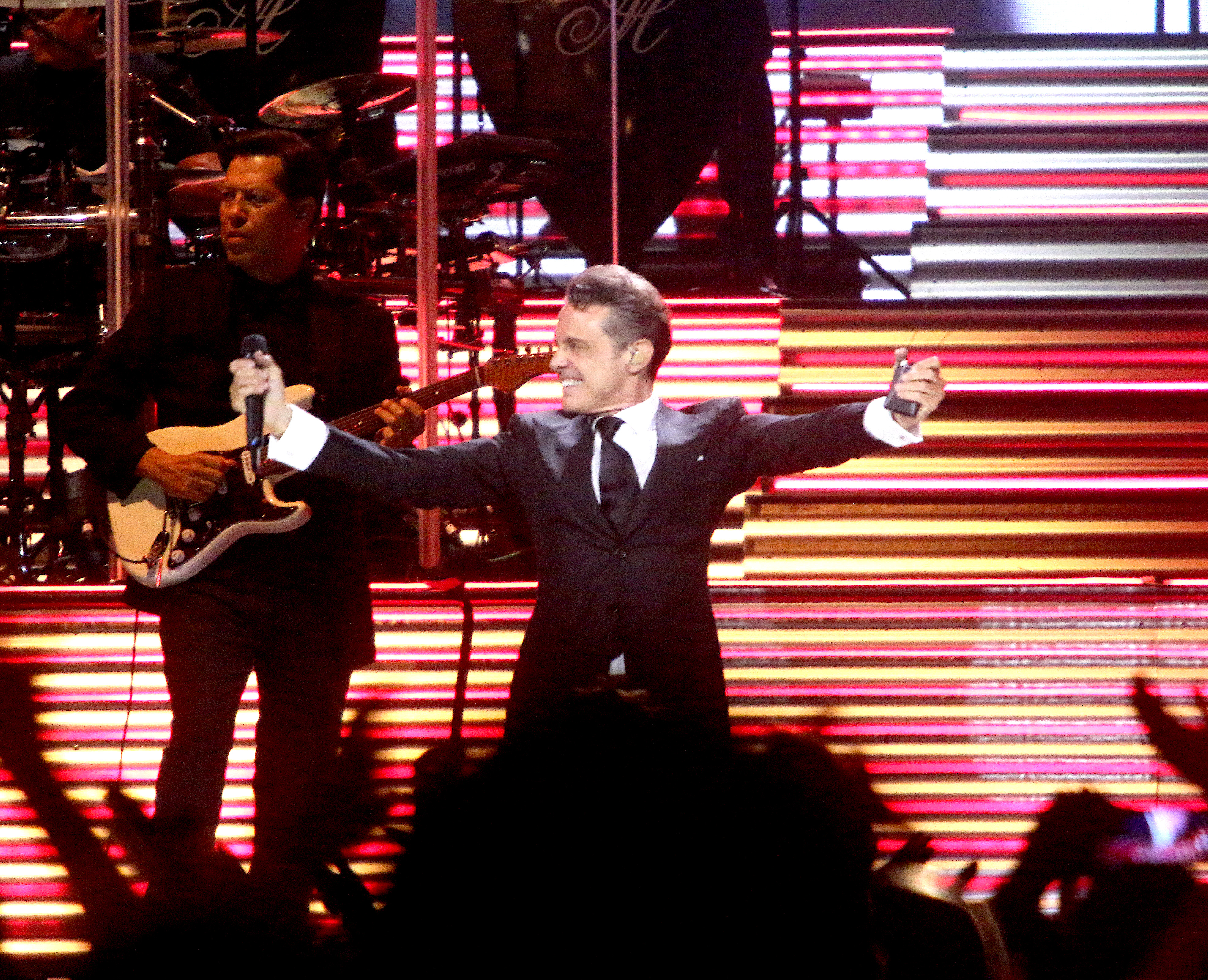 Luis Miguel en la apertura de su gira en Argentina