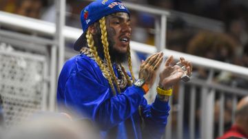 Rapero Tekashi 6ix9ine en Miami, Florida.