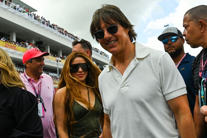 Tom Cruise es uno de los hombres que ha sido vinculado amorosamente con Shakira