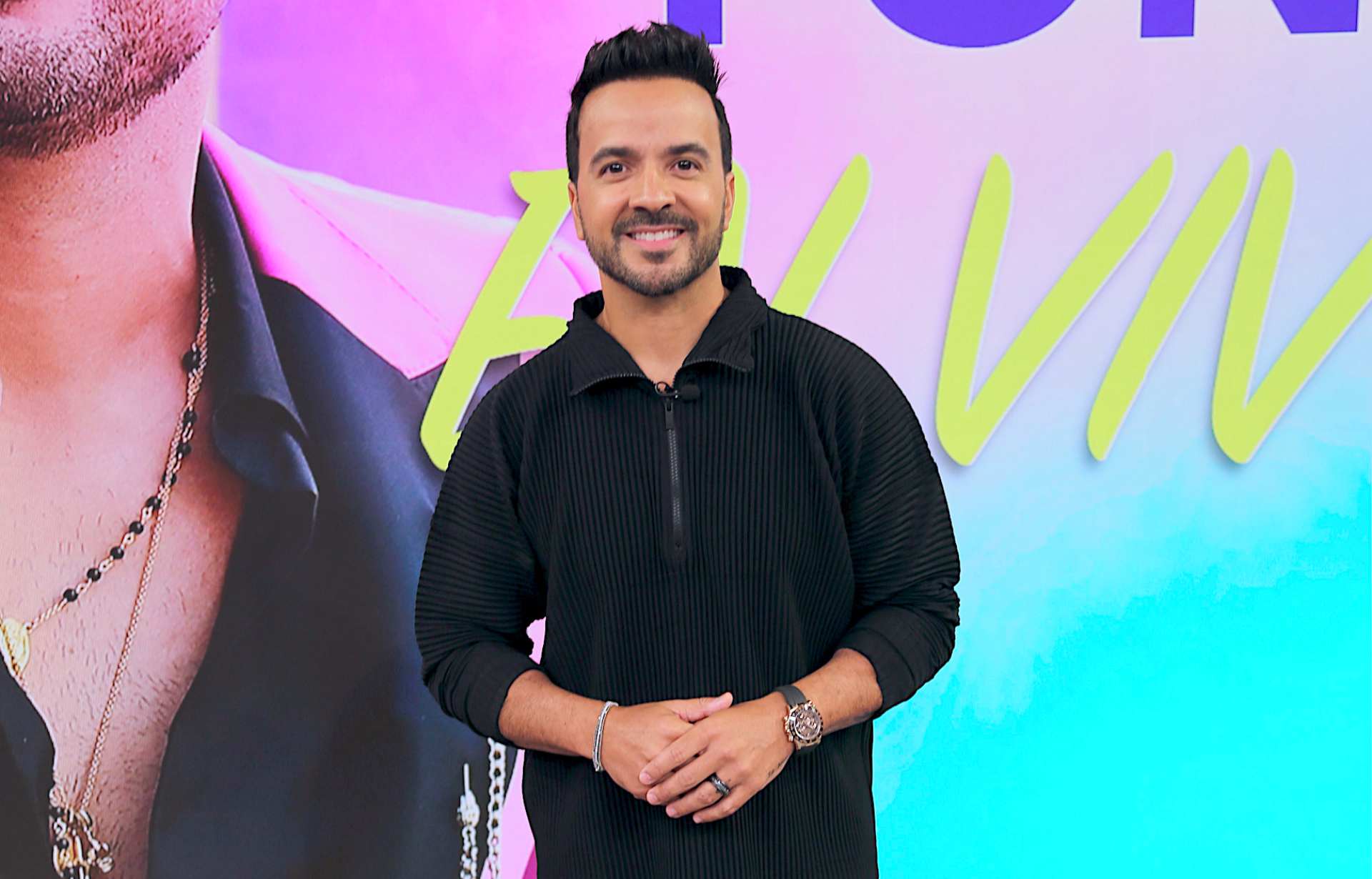 Luis Fonsi, cantante puertorriqueño.