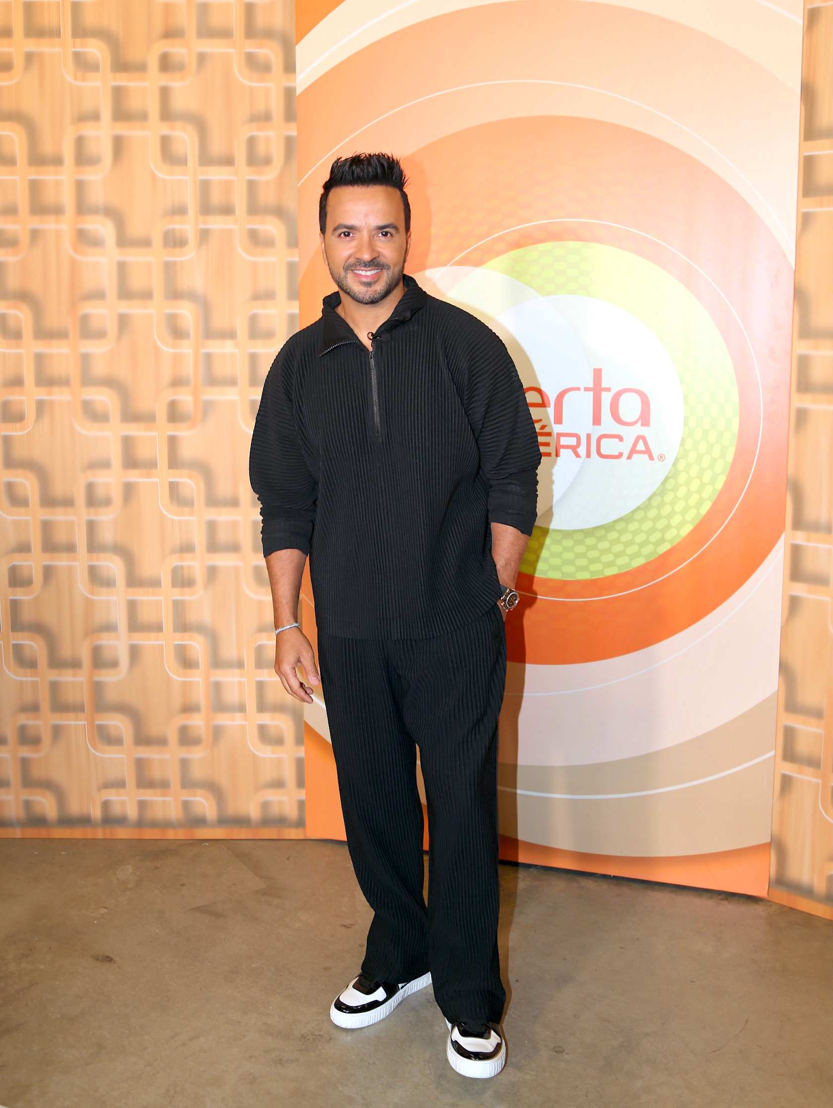 Luis Fonsi, cantante puertorriqueño en 'Despierta América'.