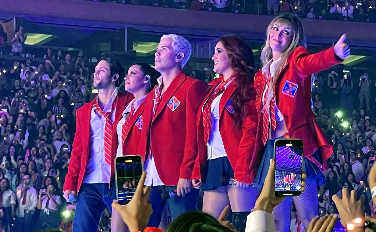 Integrantes de RBD se divierten en Las Vegas en medio de su gira por