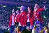 RBD se presentó en Nueva York y Christian Chávez protagonizó una polémica