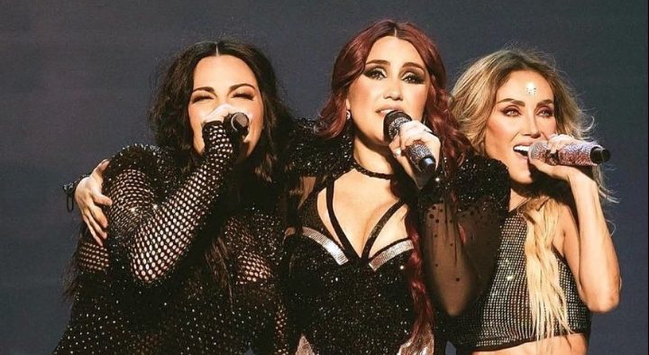 Anahí, Maite Perroni y Dulce María.