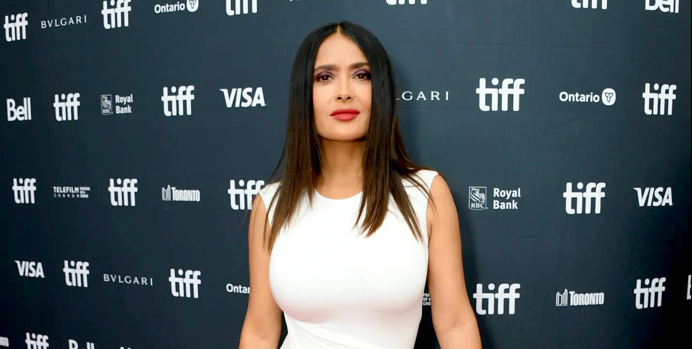 Salma Hayek en el estreno de 'El sabor de la Navidad'