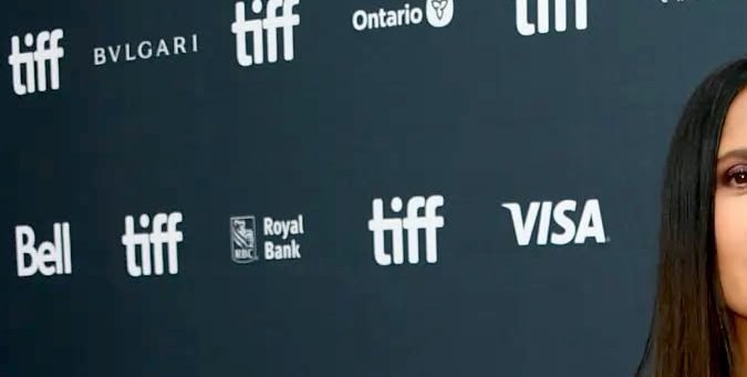 Salma Hayek en el estreno de 'El sabor de la Navidad'