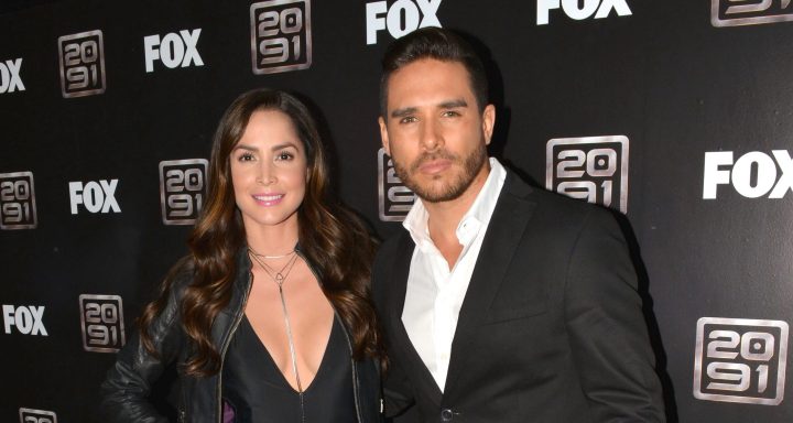 Carmen Villalobos y Sebastián Caicedo.