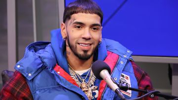 Anuel AA, cantante puertorriqueño.