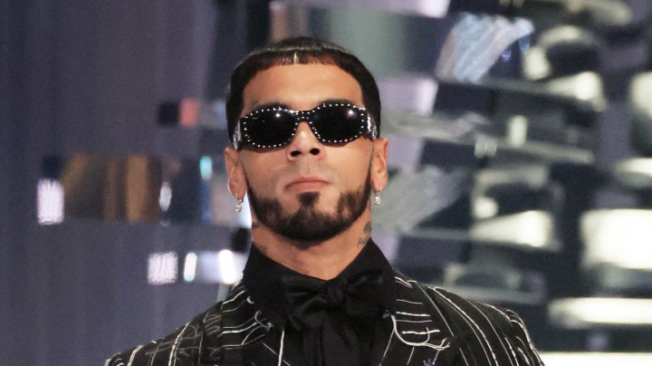 Anuel AA, cantante puertorriqueño.