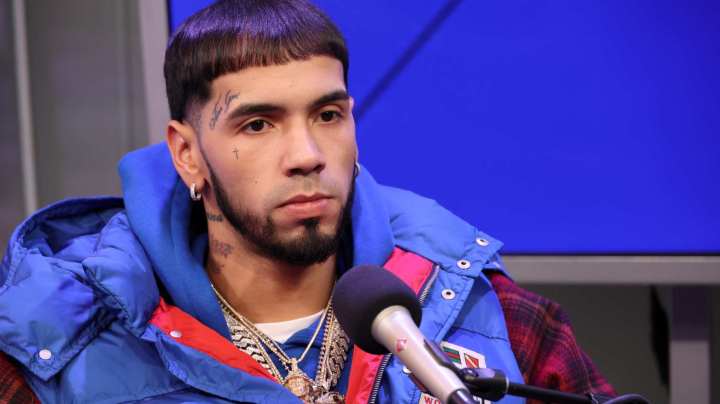 Anuel AA, cantante puertorriqueño.