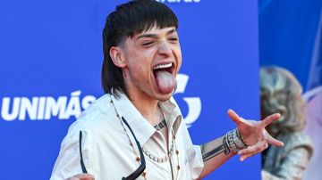 Peso Pluma, cantante mexicano.