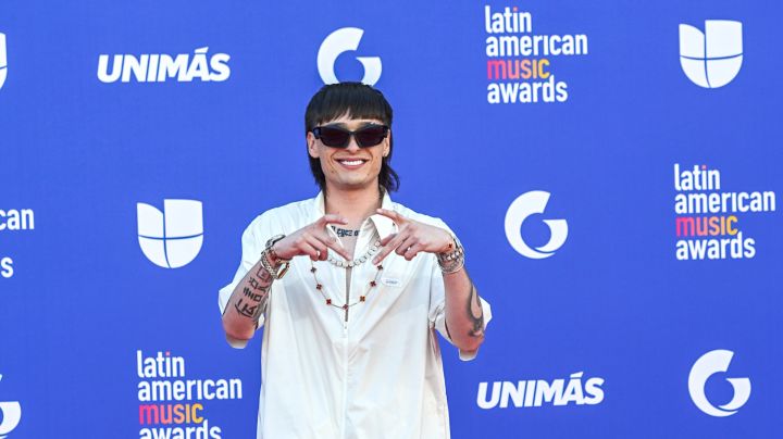 Peso Pluma, cantante de corridos tumbados.
