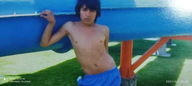 Wendy Guevara en su infancia.