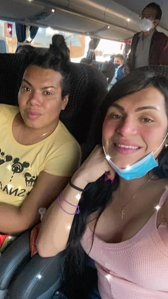 Kimberly y Wendy Guevara de 'Las Perdidas'. Foto: Facebook Wendy Guevara.