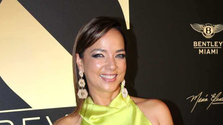 Adamari López, presentadora puertorriqueña de televisión.