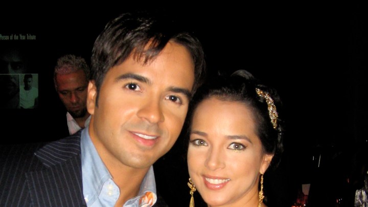 Luis Fonsi y Adamari López en el 2009.