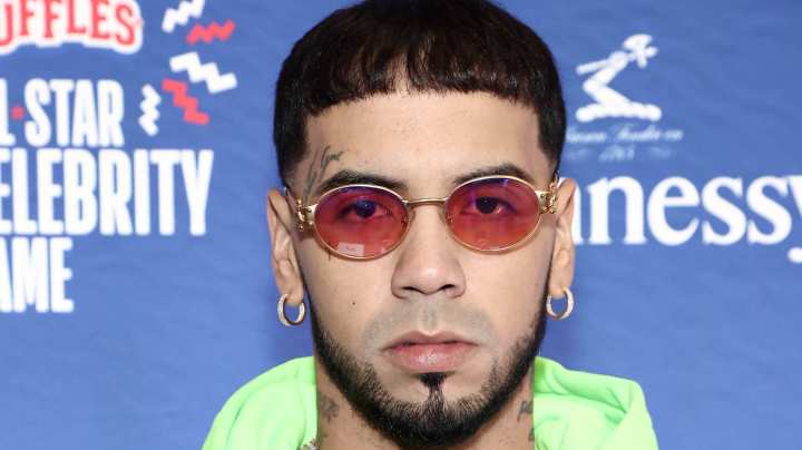 Anuel AA, cantante puertorriqueño.