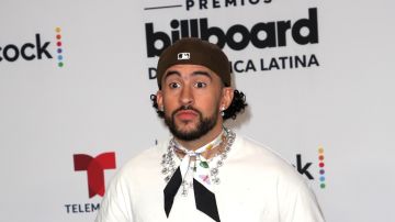 Bad Bunny, cantante puertorriqueño en los Premios Billboard Latinos 2023.