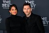 Antonela Roccuzzo se lució con su atuendo en la gala del Balón de Oro 2023.