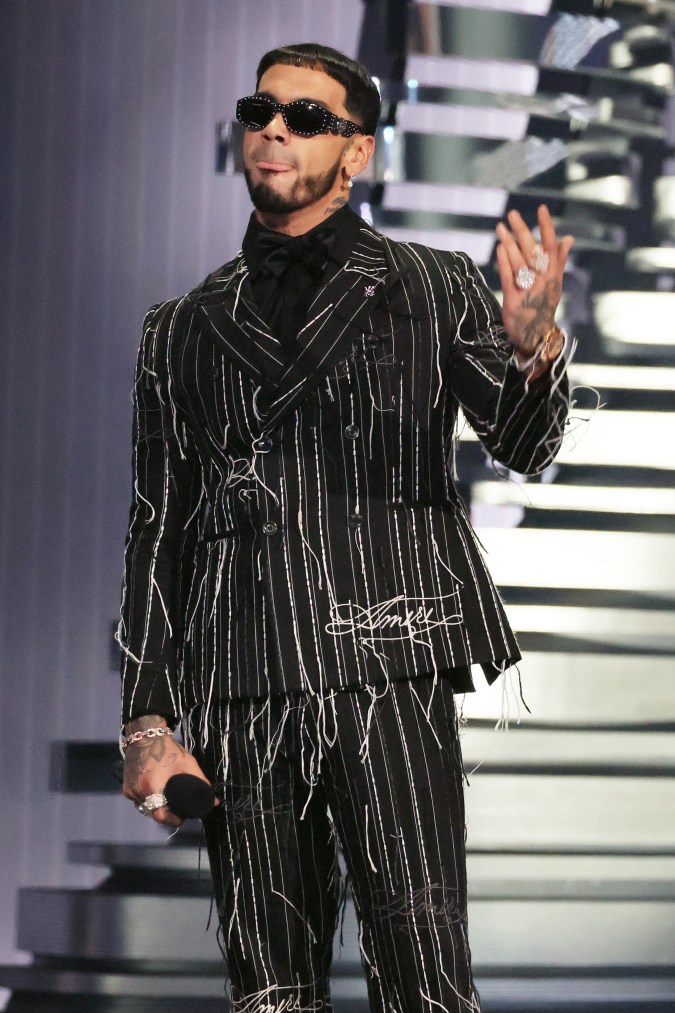 Anuel AA en los MTV VMAs 2023