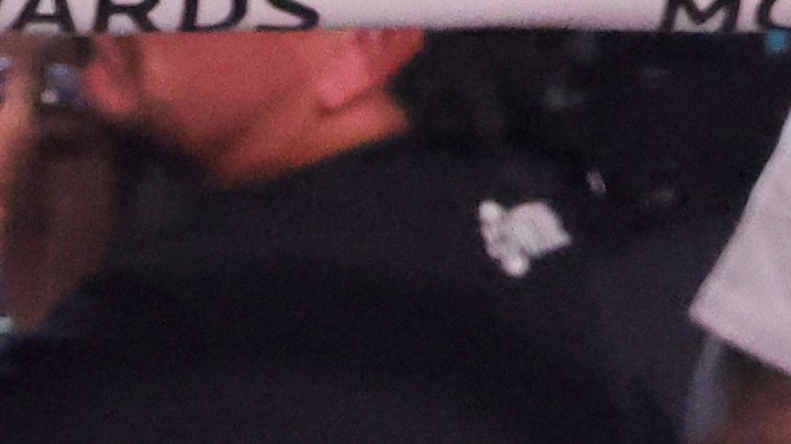 Danna Paola en la pelea de Canelo Álvarez