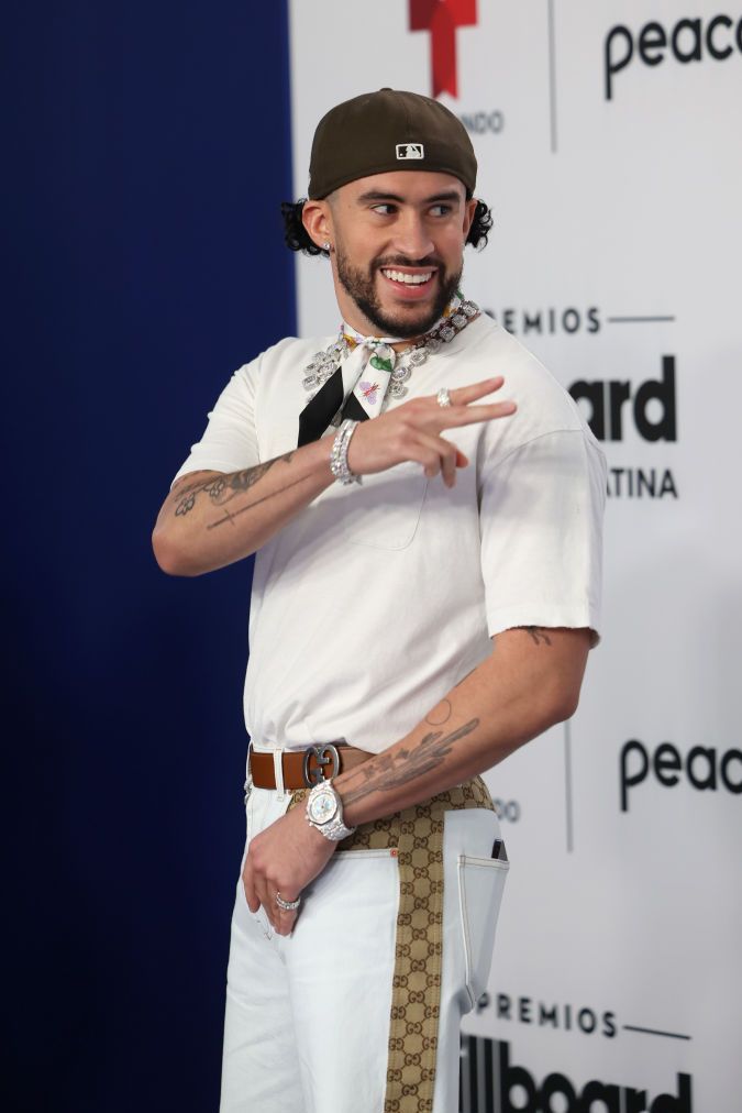 Uno de los artistas más esperados de los Premios Billboard latinos 2023, Bad Bunny.