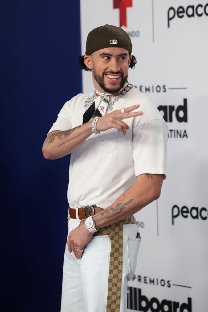 Uno de los artistas más esperados de los Premios Billboard latinos 2023, Bad Bunny.