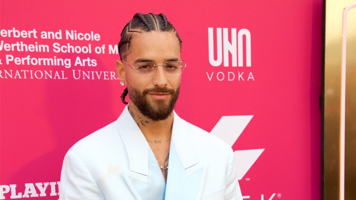 Maluma, cantante colombiano.