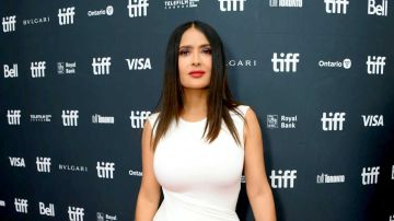 Salma Hayek, actriz mexicana.
