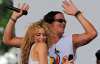 Shakira y Carlos Vives en el 2008.