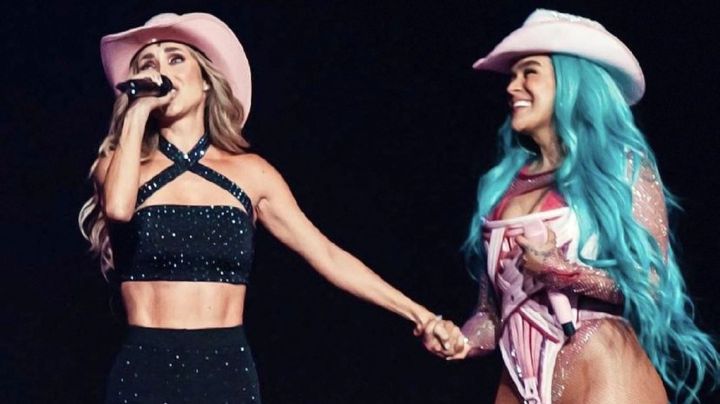 Anahí le dedicó unas palabras a Karol G