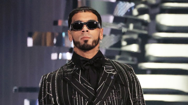 Anuel AA, cantante puertorriqueño.