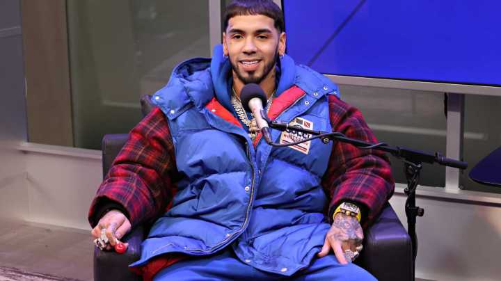 Anuel AA, reguetonero puertorriqueño.