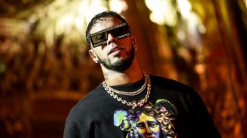 Anuel AA, cantante de reguetón.