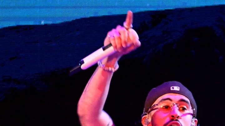 Bad Bunny, reguetonero puertorriqueño.