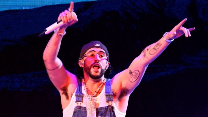 Bad Bunny, reguetonero puertorriqueño.