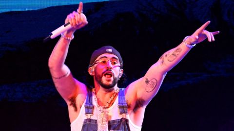 Bad Bunny, reguetonero puertorriqueño.