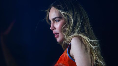 La cantante Belinda actúa durante el evento Pride de Calvin Klein en el Restaurante Lago Algo el 22 de junio de 2023 en Ciudad de México, México.