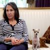 Florinda Meza acompaña a su esposo Roberto Gómez Bolaños "Chespirito" en una de sus últimas entrevistas, concedida en su casa de la colonia Del Valle/México, agosto 2011.