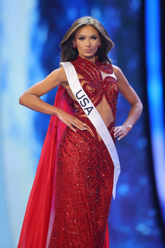 Noelia Voigt, Miss USA, en el Miss Universo 2023.