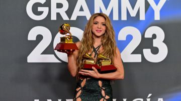 Shakira fue una de las grandes triunfadoras de los Latin Grammy 2023
