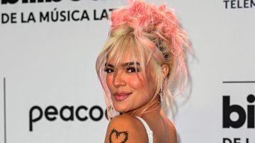 Karol G, cantante colombiana.