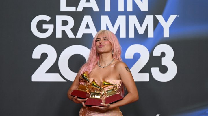 Karol G en el Latin Grammy 2023.