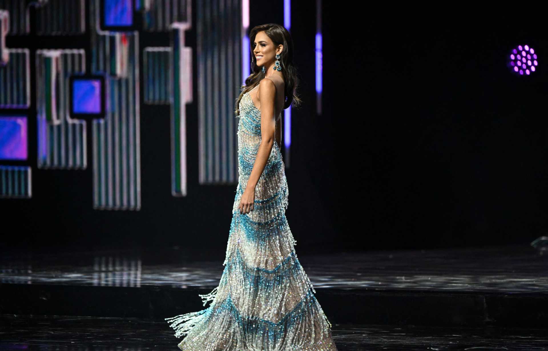 Diana Silva en la noche del Miss Venezuela 2022.